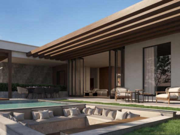 Direction White in Ras El Hekma by Arabella -town house swimming pool