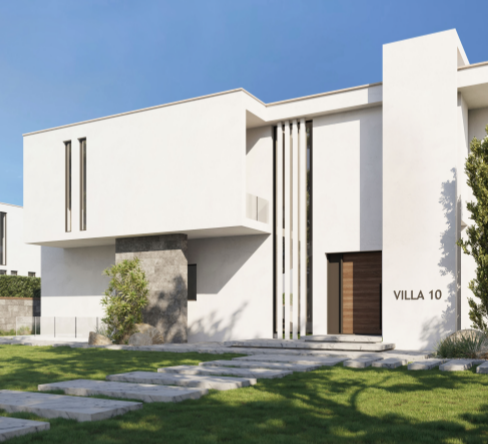 Direction White in Ras El Hekma by Arabella - villa in garage