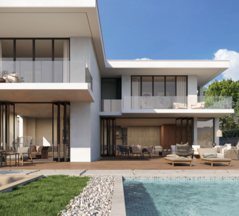 Direction White in Ras El Hekma by Arabella -villa in swimming pool