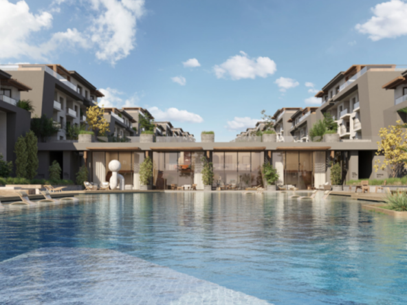 Direction White in Ras El Hekma by Arabella - chalets in front of the pool