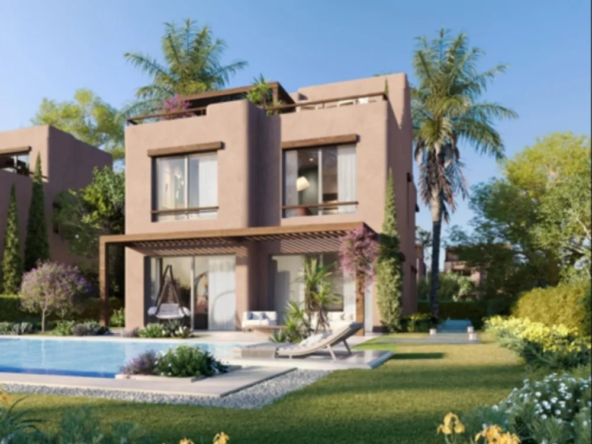 Hacienda Blue in Al Dabaa by Palm Hills Developments -villa with swimming pool