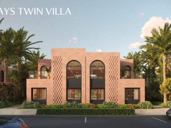 Townhome at Ogami Ras El Hekma showcasing Mediterranean-inspired details and direct beach access