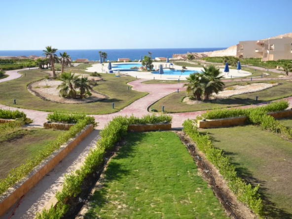 Sea & garden path